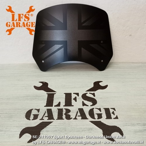 SE-24T007 Sport flyscreen - Darkness Union Jack by LFS GARAGE 1